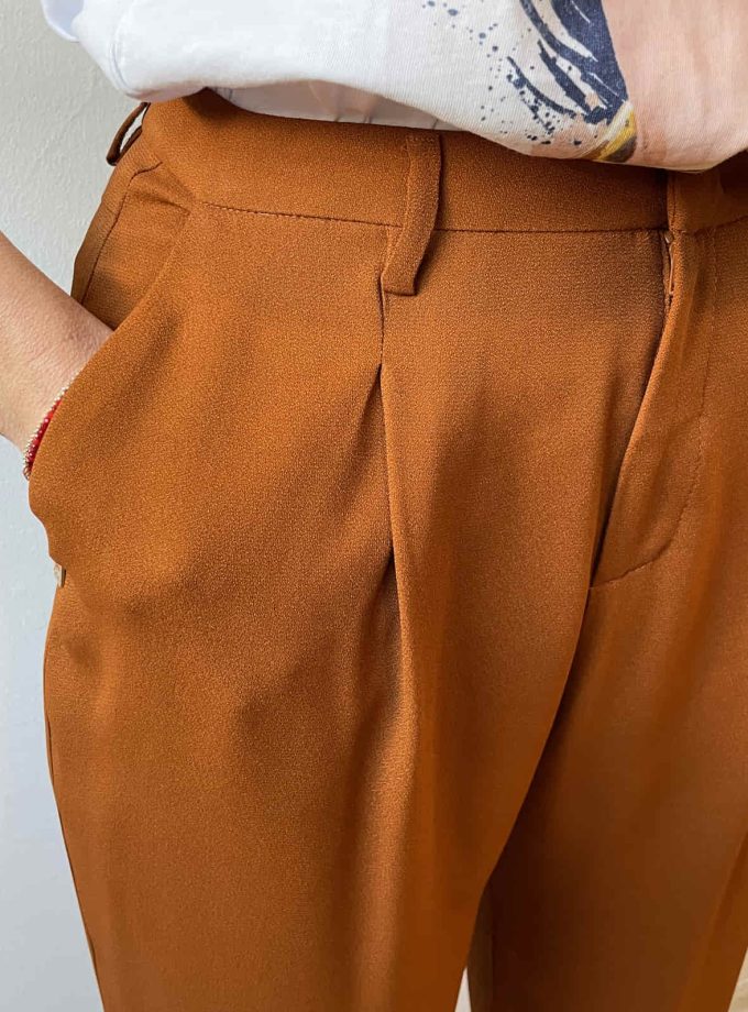 Pantalone slouchy con pinces Manila Grace