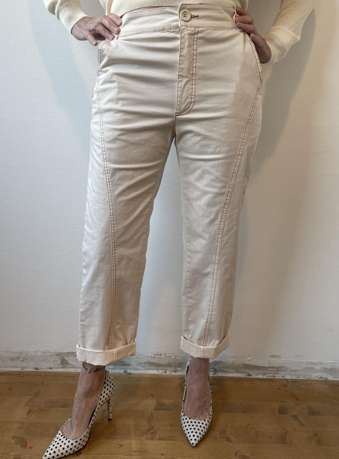 Pantalone con impunture Manila Grace