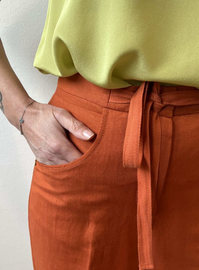 Pantalone palazzo fettuccia Manila Grace