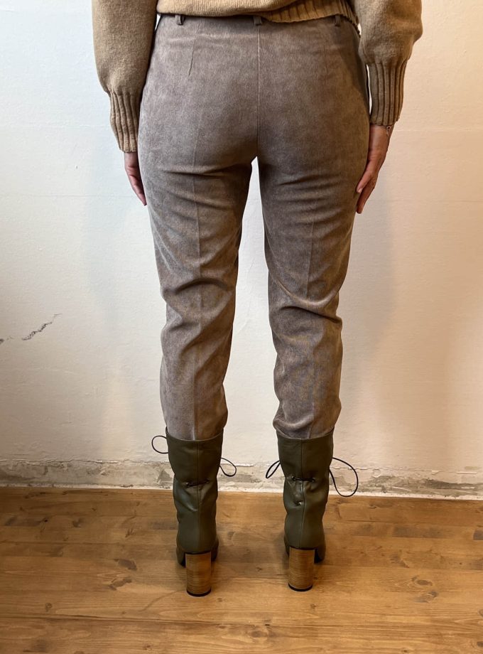 Pantalone chino velluto millerighe Manila Grace