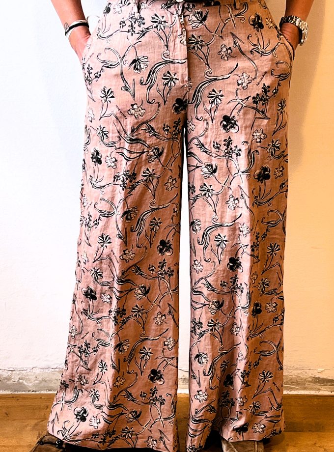 Pantalone in lino Alessia Santi