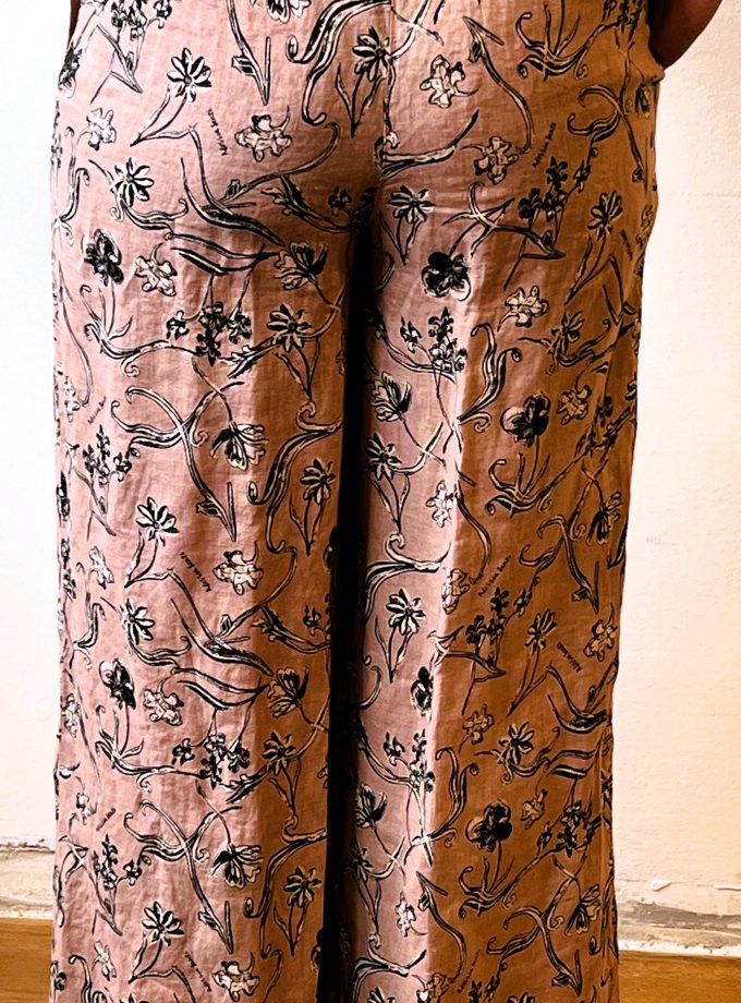 Pantalone in lino Alessia Santi