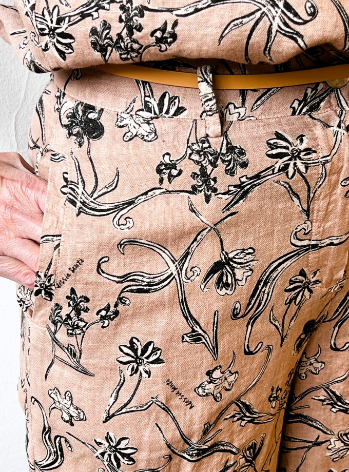 Pantalone in lino Alessia Santi