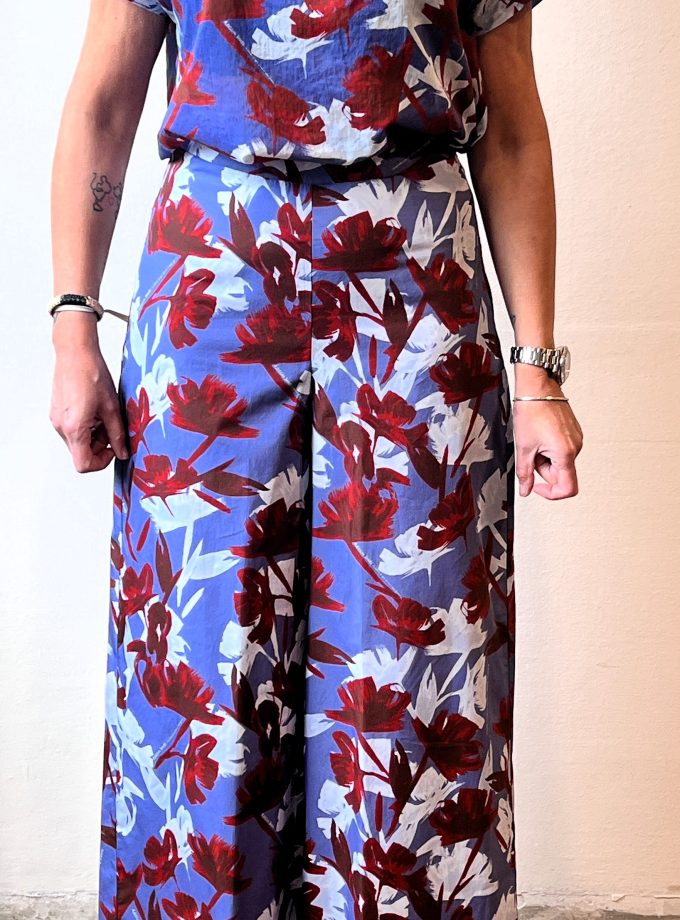 Pantalone palazzo fantasia Alessia Santi