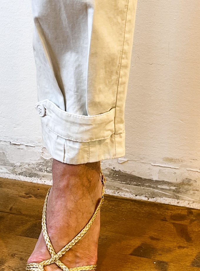 Pantalone baggy con alamari Manila Grace