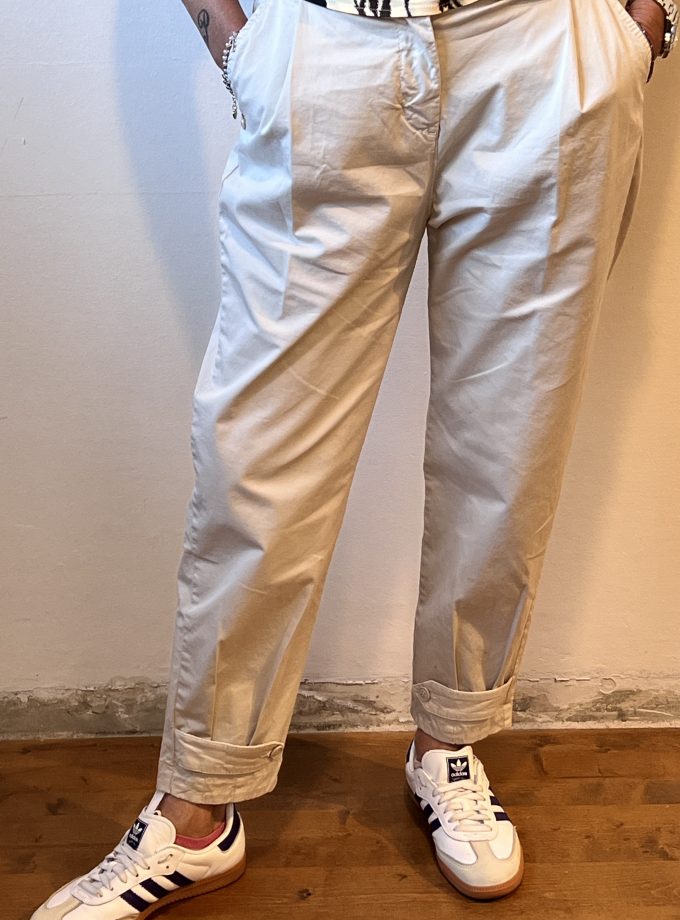 Pantalone baggy con alamari Manila Grace