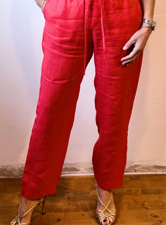 Pantalone lino Meme Road