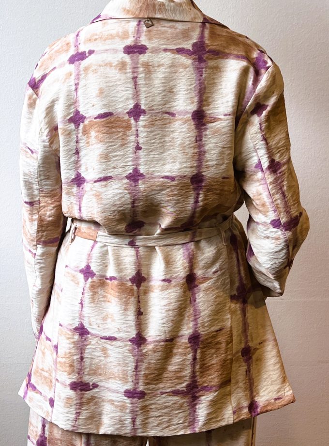 Giacca a vestaglia fantasia Meme Road