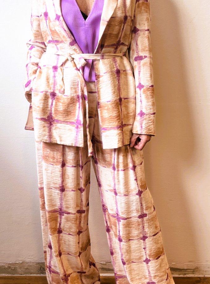 Giacca a vestaglia fantasia Meme Road