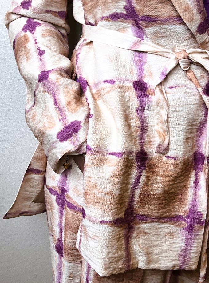 Giacca a vestaglia fantasia Meme Road