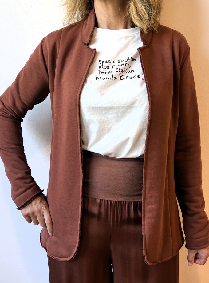 Giacca in felpa Manila Grace