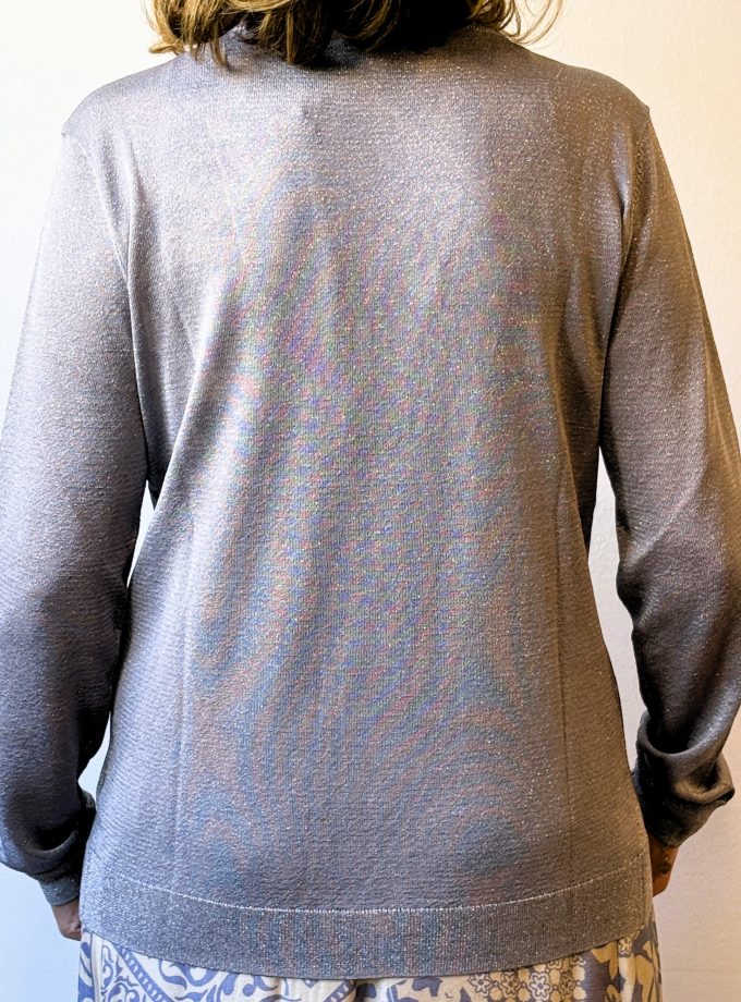 Cardigan lame' Alessia Santi