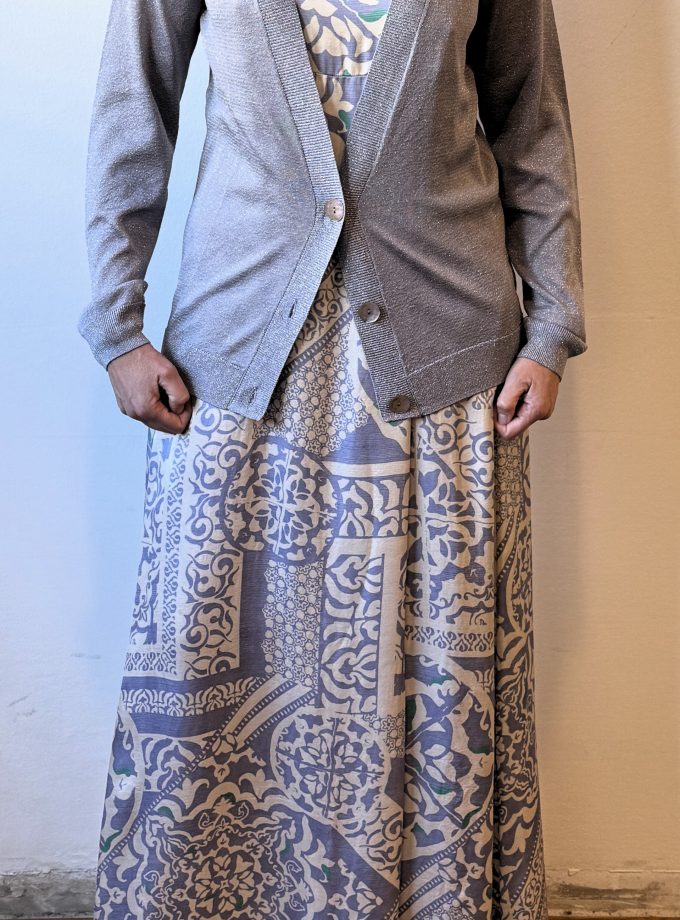 Cardigan lame' Alessia Santi