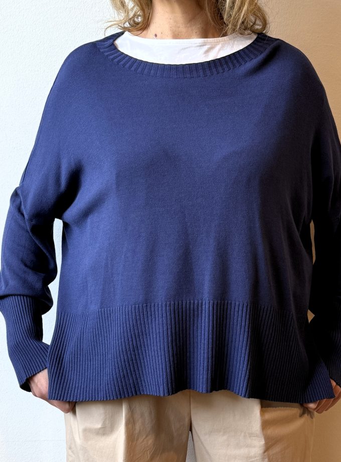 Maglia over asimmetrica Meme Road