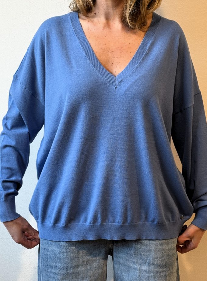 Maglione over in viscosa Ottod'Ame