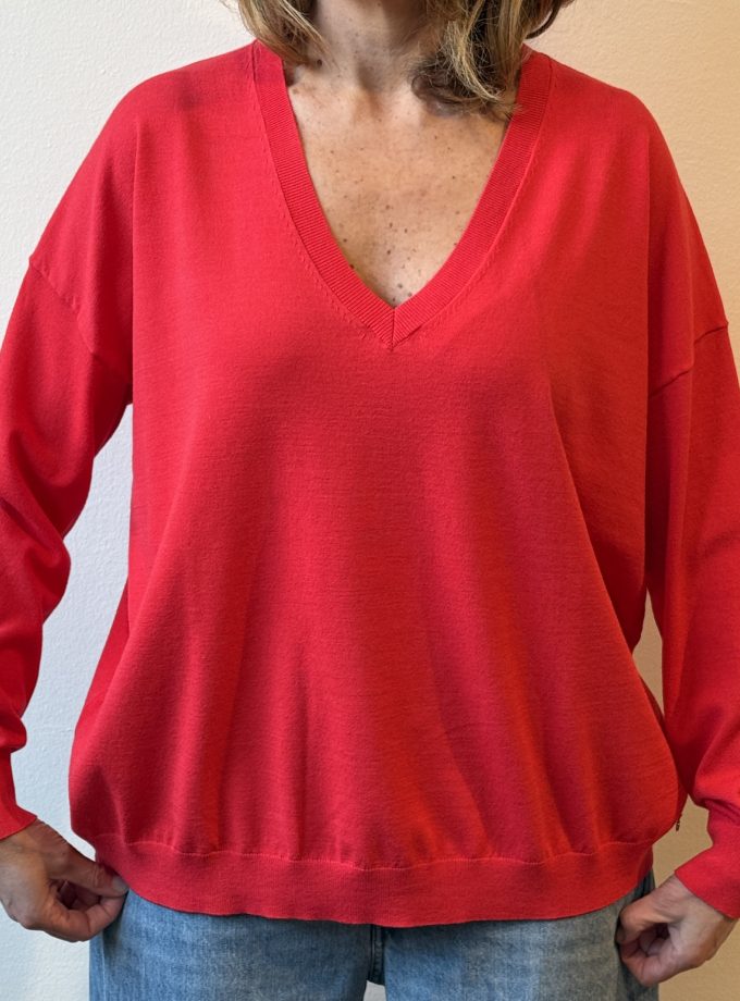 Maglione over in viscosa Ottod'Ame