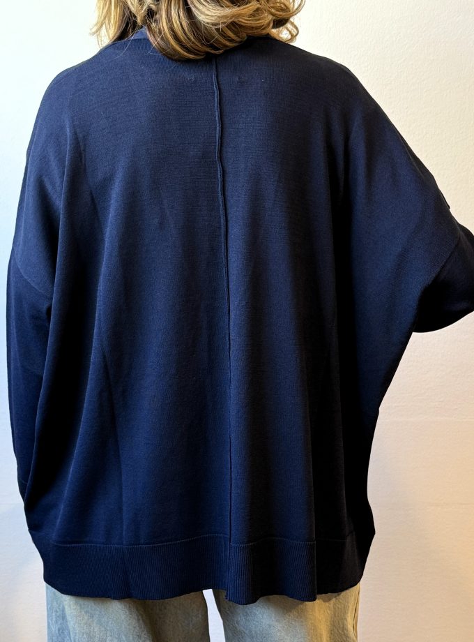 Cardigan over in viscosa Jei-O Laboratorio