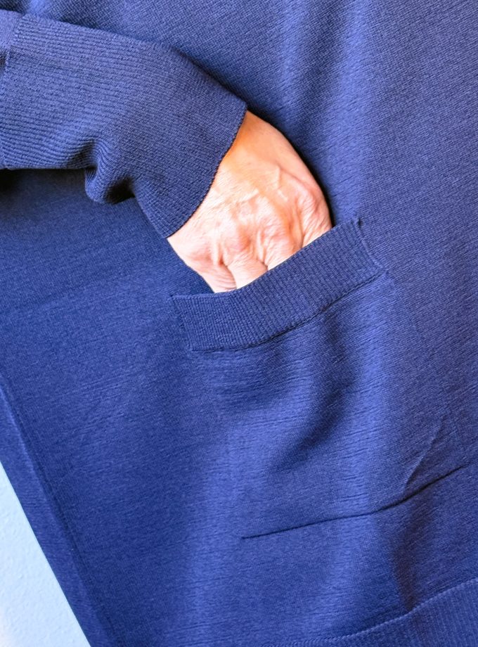 Cardigan over in viscosa Jei-O Laboratorio