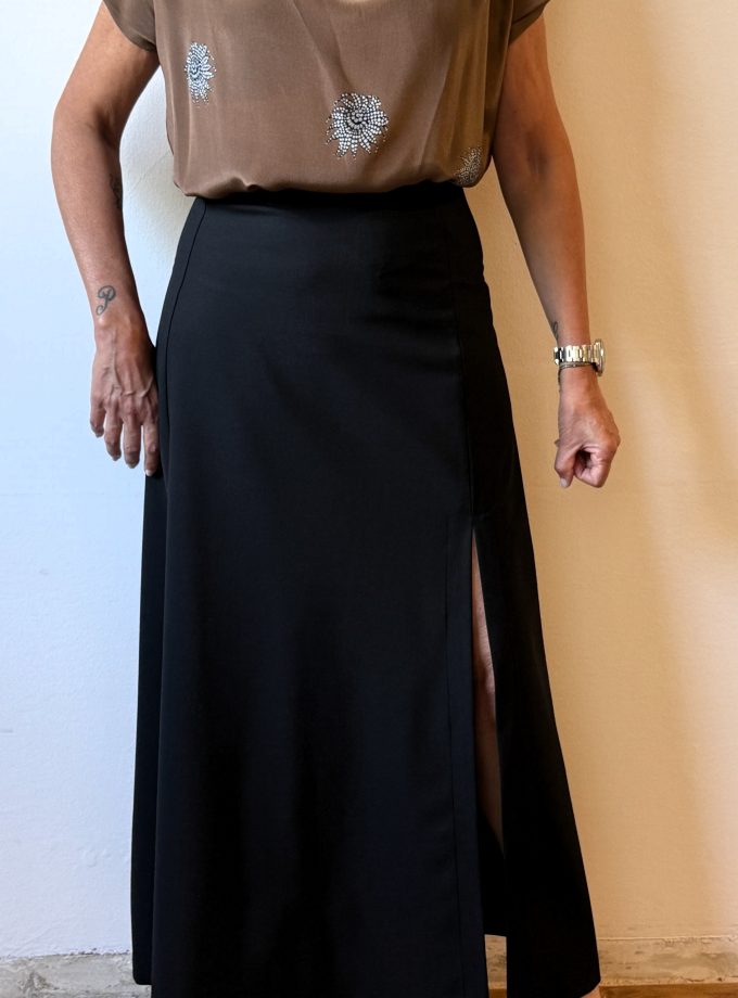 Blusa stampata drappeggio Ottod'Ame