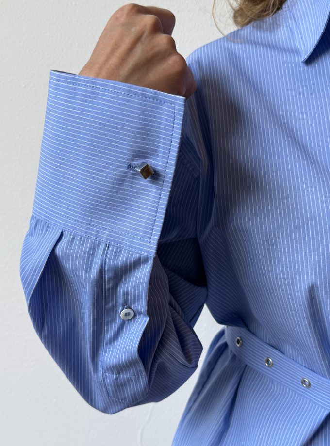 Camicia in popeline con fusciacca Ottod'Ame