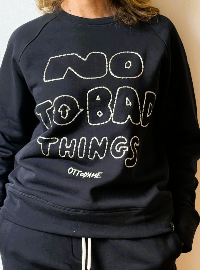 Felpa con ricamo Ottod'Ame