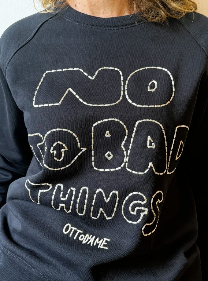 Felpa con ricamo Ottod'Ame