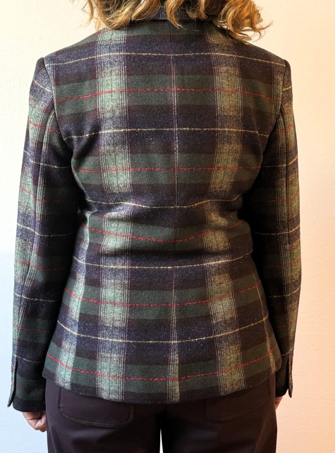 Giacca coreana scozzese Alessia Santi