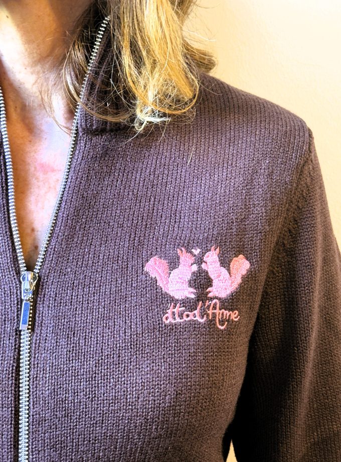 Maglia con zip Ottod'Ame