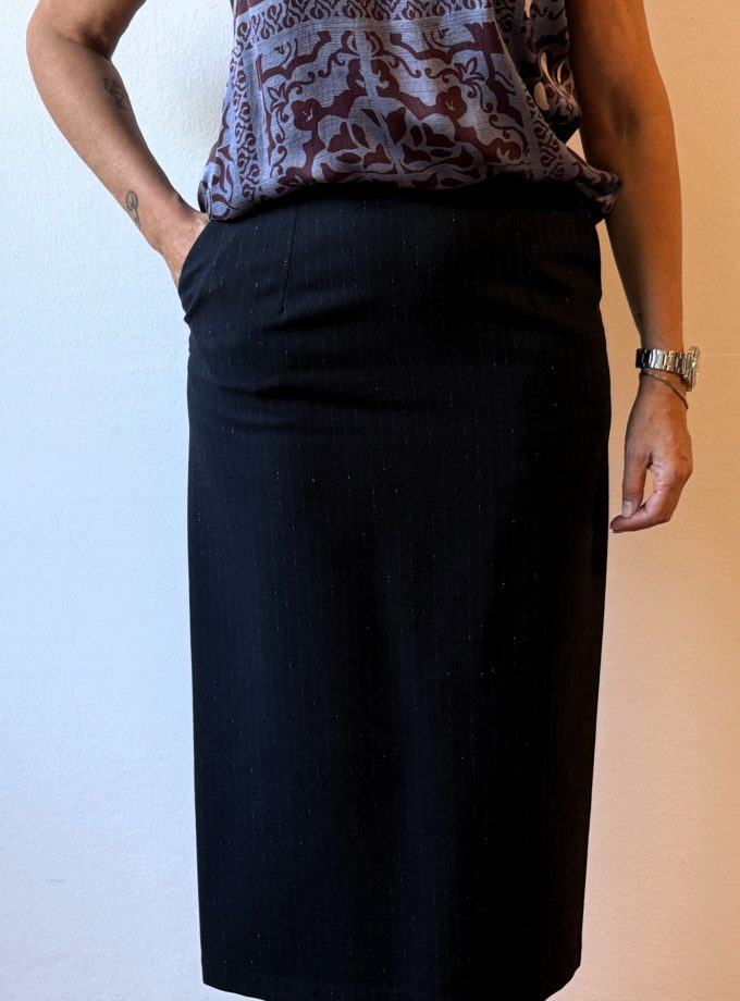 Top spalla larga stampata Alessia Santi