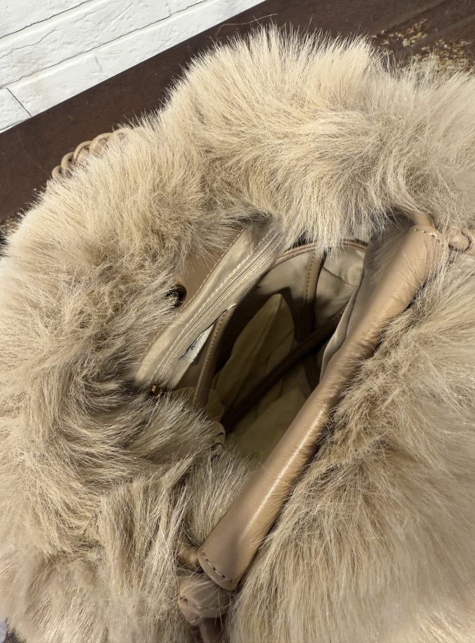 Borsa a mano in ecopelliccia Alessia Santi