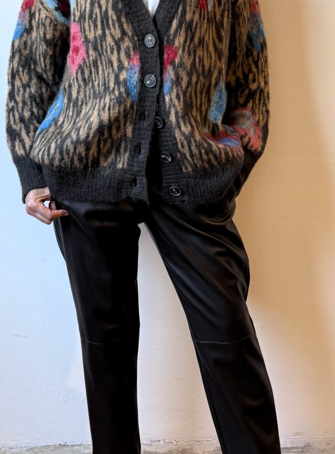 Cardigan animalier e fiori Souvenie Privée