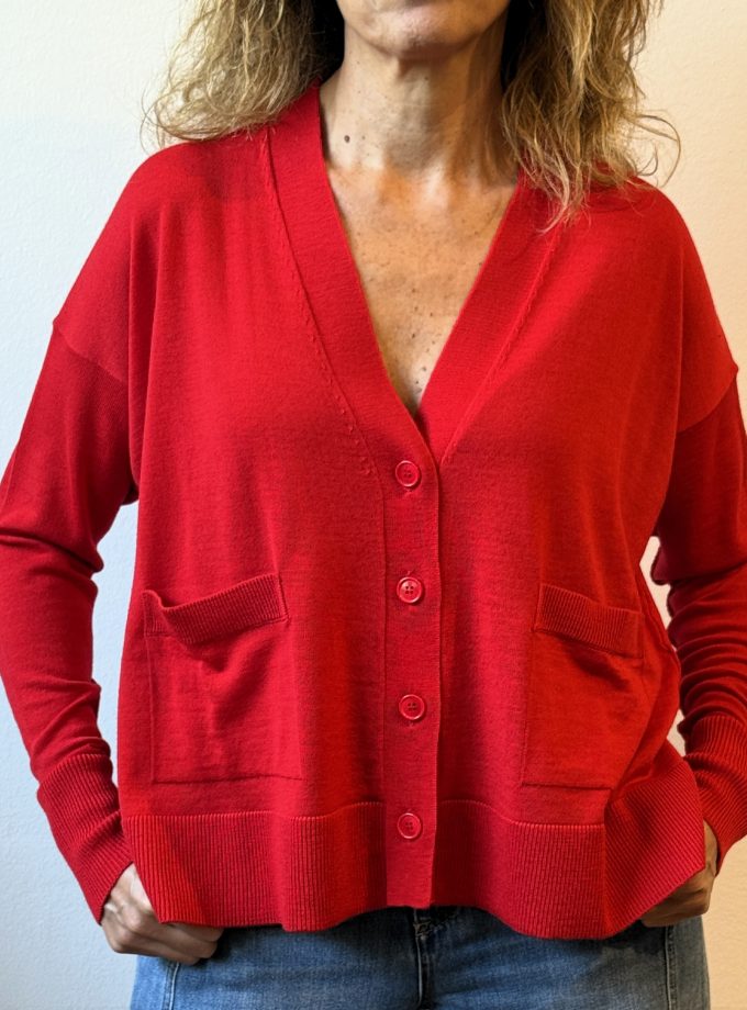 Cardigan lana merinos Jei-O Laboratorio