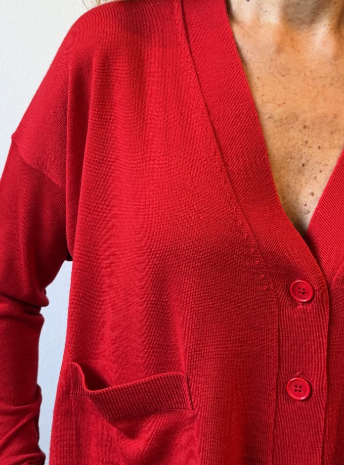 Cardigan lana merinos Jei-O Laboratorio