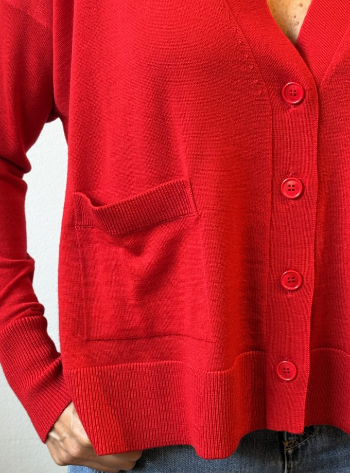 Cardigan lana merinos Jei-O Laboratorio