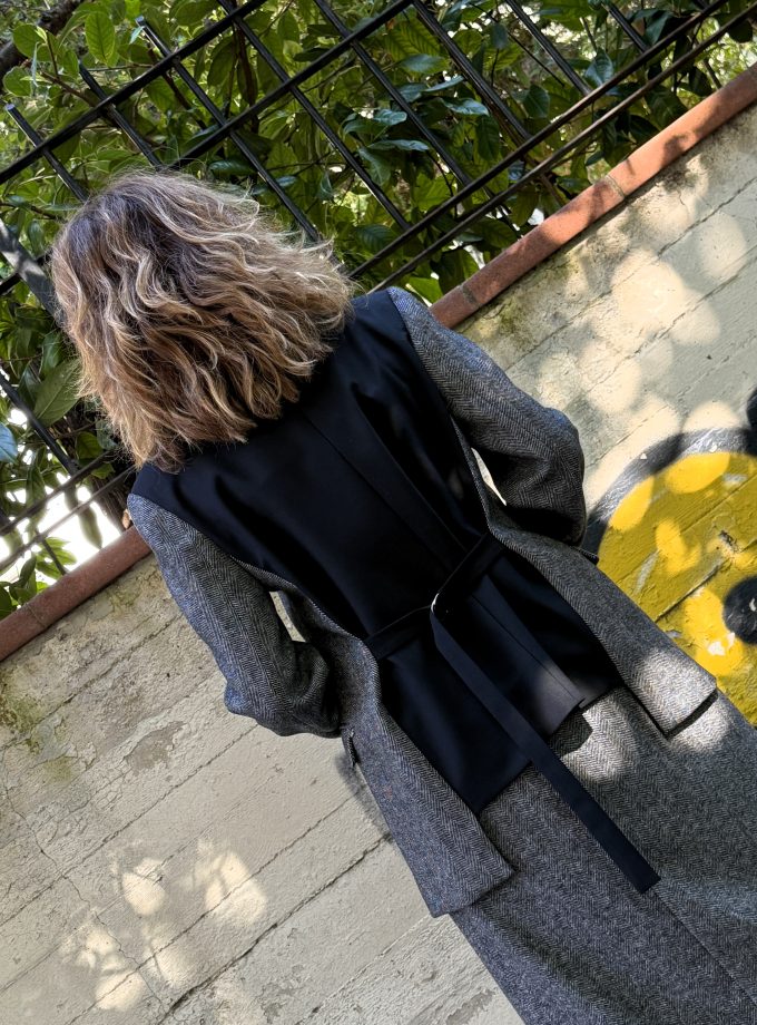 Giacca resca bimateriale Ottod'Ame