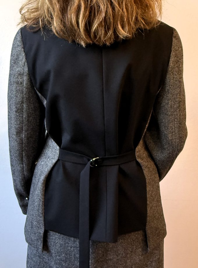 Giacca resca bimateriale Ottod'Ame