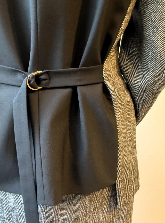 Giacca resca bimateriale Ottod'Ame