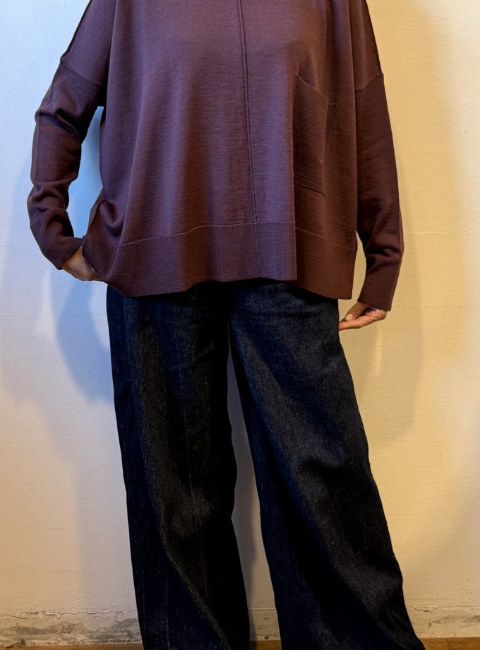 Maglia girocollo con taschino Jei-O Laboratorio