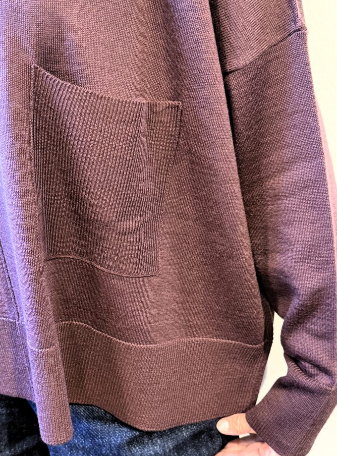 Maglia girocollo con taschino Jei-O Laboratorio