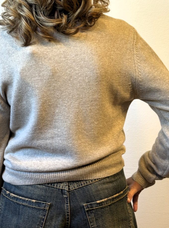 Maglia girocollo ricamata Souvenir Privée