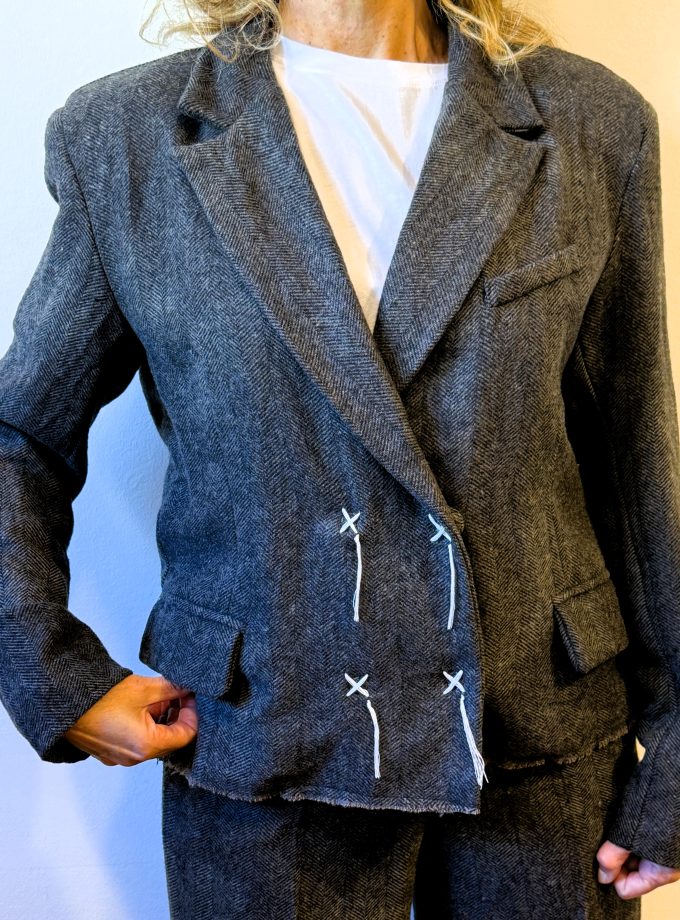 Giacca cropped resca Souvenir Privèe