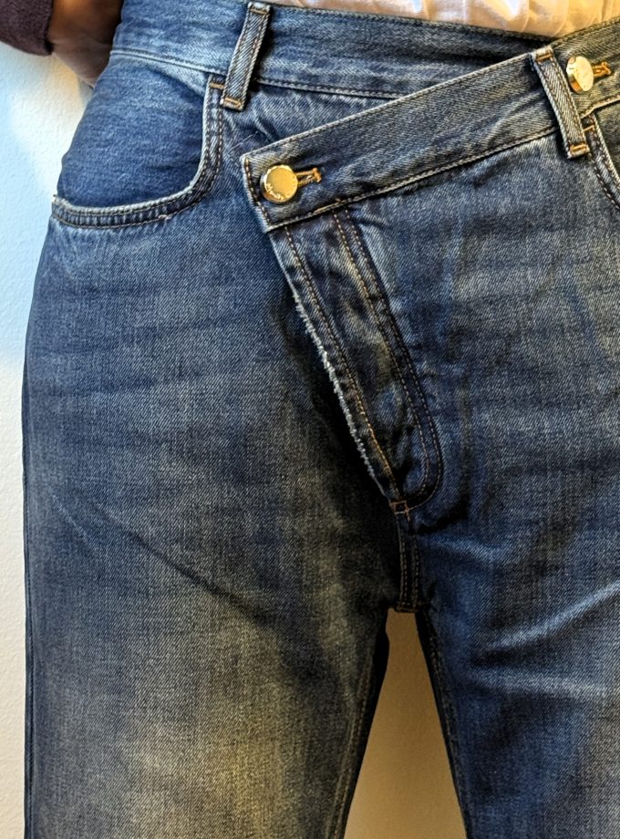 Jeans wide leg asimmetrico Manila Grace