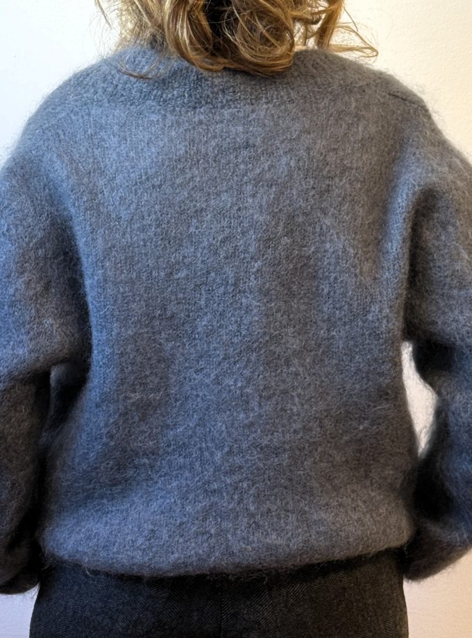 Maglia scollo V mohair Souvenir Privèe